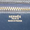 Bolso de mano Hermes Constance en cuero box azul marino - Detail D4 thumbnail