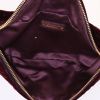 Miu Miu clutch-belt in burgundy velvet - Detail D2 thumbnail