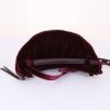 Miu Miu clutch-belt in burgundy velvet - Detail D4 thumbnail