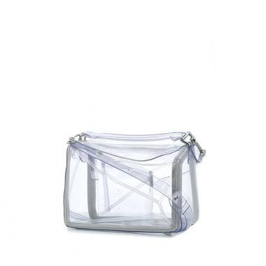 Borsa Loewe Puzzle  in plexiglas trasparente