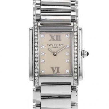 Patek Philippe Twenty Four watch in stainless steel Ref:  4910 Ref:  4910 Circa  2000