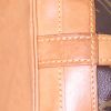 Shopping bag Louis Vuitton Grand Noé in tela monogram cerata e pelle naturale - Detail D3 thumbnail