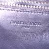 Balenciaga shopping bag in black leather - Detail D3 thumbnail