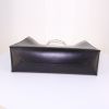 Balenciaga shopping bag in black leather - Detail D4 thumbnail