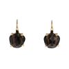 Pomellato Lola earrings in pink gold and smoked quartz - 00pp thumbnail