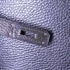 Borsa Hermes Kelly 32 cm in pelle Fjord nera - Detail D5 thumbnail