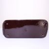 Prada handbag in plum patent leather - Detail D4 thumbnail