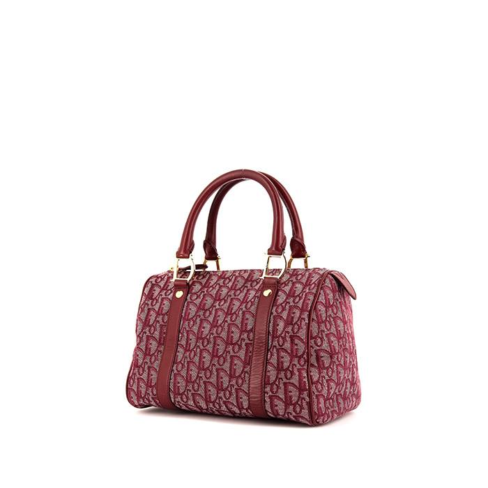 Dior Burgundy Oblique Embroidered Velvet Book Tote Luxury Bags  Wallets  on Carousell