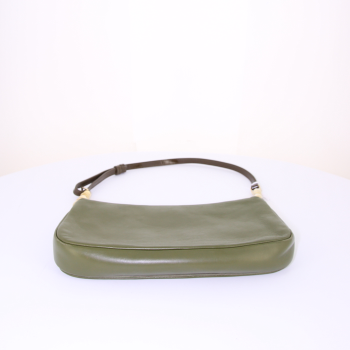 Dior Dior Malice handbag in green leather - Detail D4