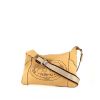 Fendi Selleria shoulder bag in yellow leather - 00pp thumbnail