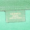 Shopping bag Hermès in pelle Epsom verde - Detail D3 thumbnail