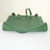 Shopping bag Hermès in pelle Epsom verde - Detail D4 thumbnail