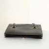 Hermès Loto handbag in black leather - Detail D4 thumbnail