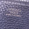 Sac bandoulière Hermes Evelyne en cuir Ardenne noir - Detail D3 thumbnail