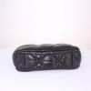 Bolso bandolera Dior Milly La Forêt en cuero acolchado negro - Detail D5 thumbnail