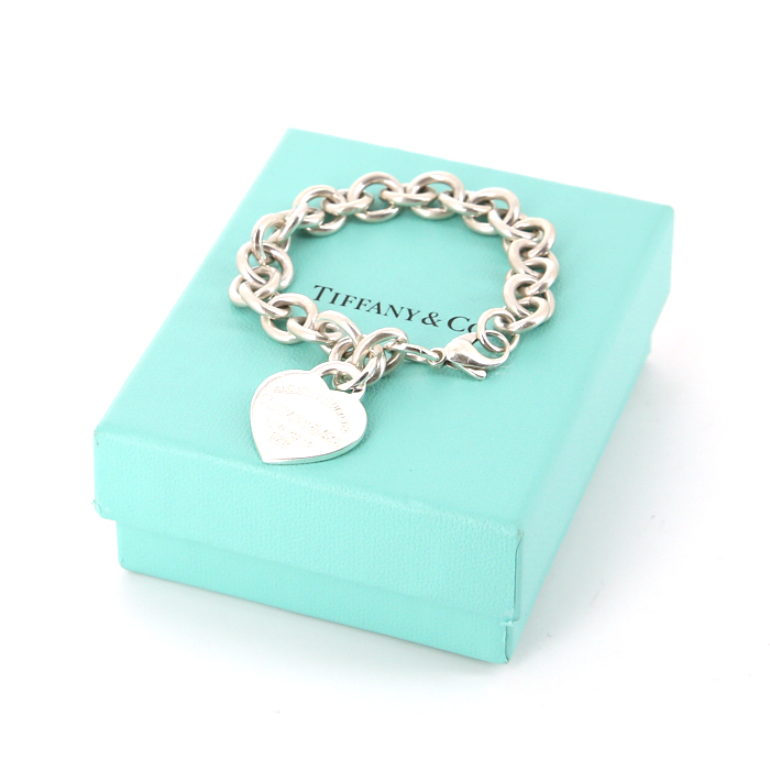Brazalete Tiffany 
Co Return To Tiffany en plata