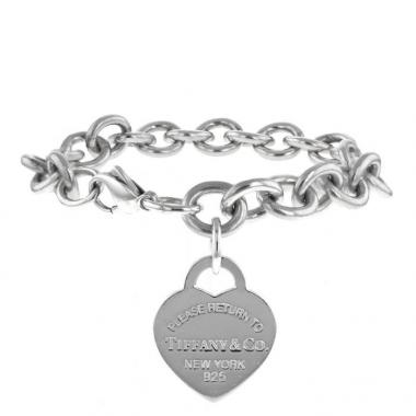 Brazalete Tiffany 
Co Return To Tiffany en plata