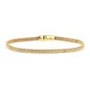Flexible H. Stern bracelet in yellow gold and diamonds - 00pp thumbnail