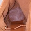 Bolso para llevar al hombro Hermès Matelot modelo grande en cuero swift color oro - Detail D2 thumbnail