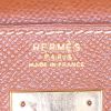 Hermes Kelly 32 cm handbag in gold Courchevel leather - Detail D4 thumbnail