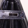 Hermes Kelly 35 cm handbag in black box leather - Detail D5 thumbnail