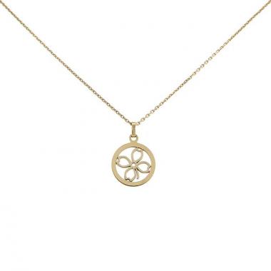 Collier Chaumet Accroche Coeur en or jaune