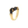 Cartier 1990's ring in yellow gold and blackened gold - 00pp thumbnail