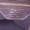 Louis Vuitton Bucket handbag in ebene monogram canvas Idylle and brown leather - Detail D3 thumbnail
