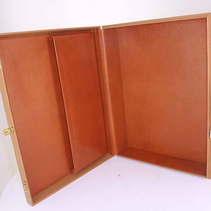 Sac de voyage Hermès Vintage en crin de cheval tressé beige et cuir gold - Detail D2