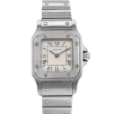 Cartier Santos watch in stainless steel Circa  1994