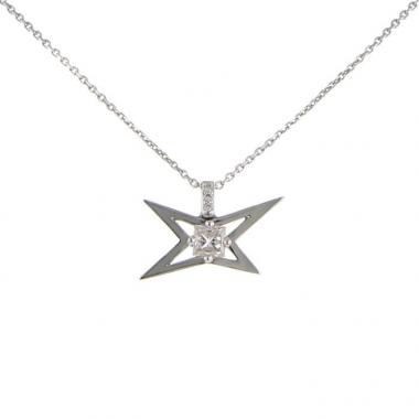Mauboussin Ma Princesse à Moi necklace in white gold and diamonds