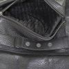 Sac porté épaule ou main Dior Gaucho en cuir noir - Detail D4 thumbnail