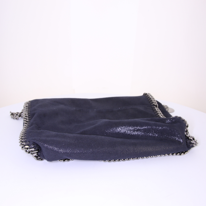 Stella McCartney bag in navy blue canvas - Detail D6