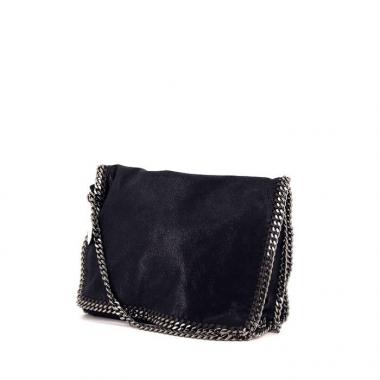 Sac Stella McCartney en toile bleu-marine