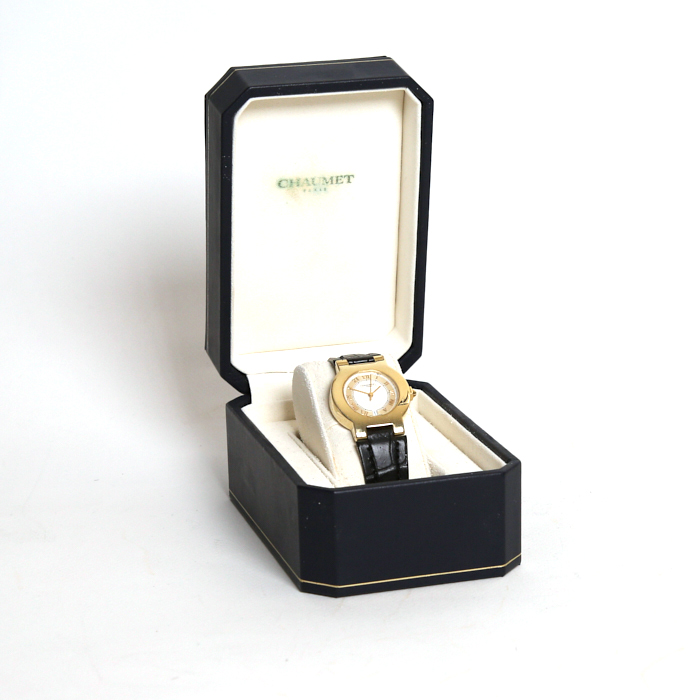 Reloj Chaumet de oro amarillo 18k Circa  1990