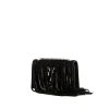 Saint Laurent Kate shoulder bag in black suede - 00pp thumbnail
