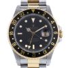 Rolex GMT-Master II watch in gold and stainless steel Ref:  16713 Circa  1988 - 00pp thumbnail