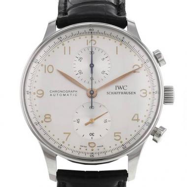 Reloj IWC Portugaise de acero Ref :  3714 Circa  2010