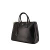 Prada Galleria handbag in black leather - 00pp thumbnail