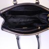 Prada Galleria handbag in black leather - Detail D2 thumbnail