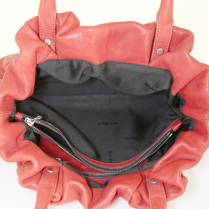 Borsa Lanvin in pelle rossa - Detail D2