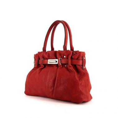 Lanvin handbag in red leather