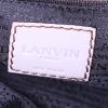 Bolso de mano Lanvin en cuero gris - Detail D3 thumbnail
