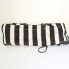 Balenciaga Classic City handbag in black and white canvas and black leather - Detail D5 thumbnail