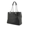 Shopping bag Dior Ultradior in pelle cannage verde scuro - 00pp thumbnail