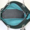 Dior Ultradior shopping bag in dark green leather cannage - Detail D2 thumbnail