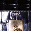 Borsa Hermes Kelly 32 cm in coccodrillo marino marrone - Detail D4 thumbnail