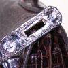 Hermes Kelly 32 cm handbag in brown porosus crocodile - Detail D5 thumbnail