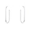 Dinh Van Maillons earrings in white gold - 00pp thumbnail