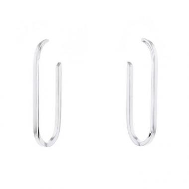 Dinh Van Maillons earrings in white gold